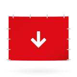 Onesided (pointed inward)