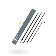 With pole and carry bag   