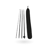With pole and sleeve bag  