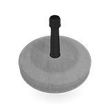 Umbrella base concrete 