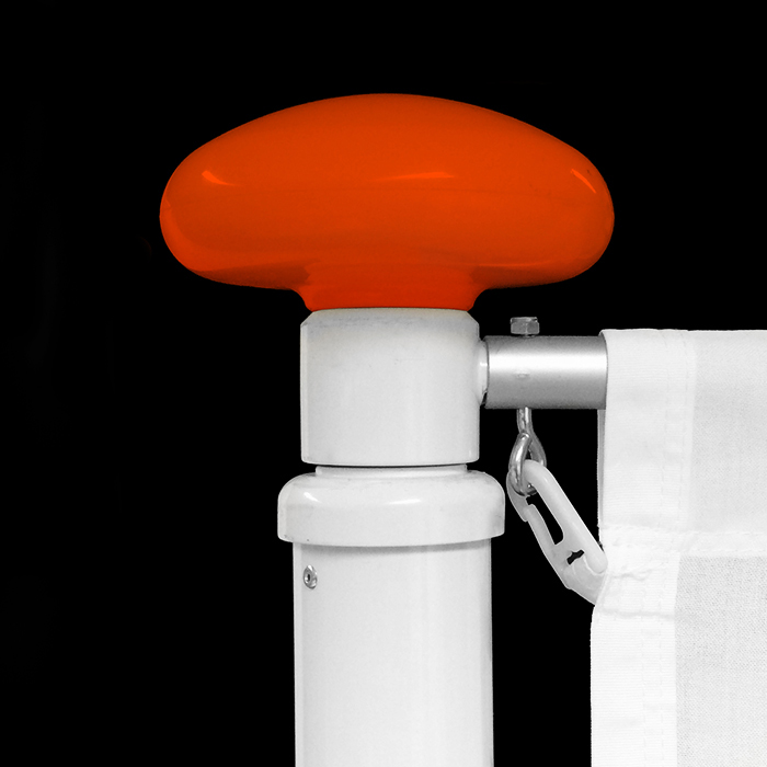 Intermast Auslegerset - Aluminium - Orange
