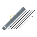 Glasfaserstange für Beachflag Rechteck Hochformat - Large