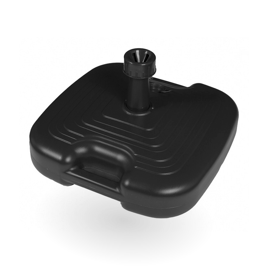 (OLD) Umbrella base with adapter plug (graphite color) - Fiberglass